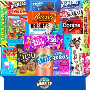 Amerikanische Süßigkeiten Box XL - Leckere USA Snacks von Sweets aus aller Welt